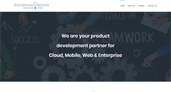 Desktop Screenshot of foundingminds.com